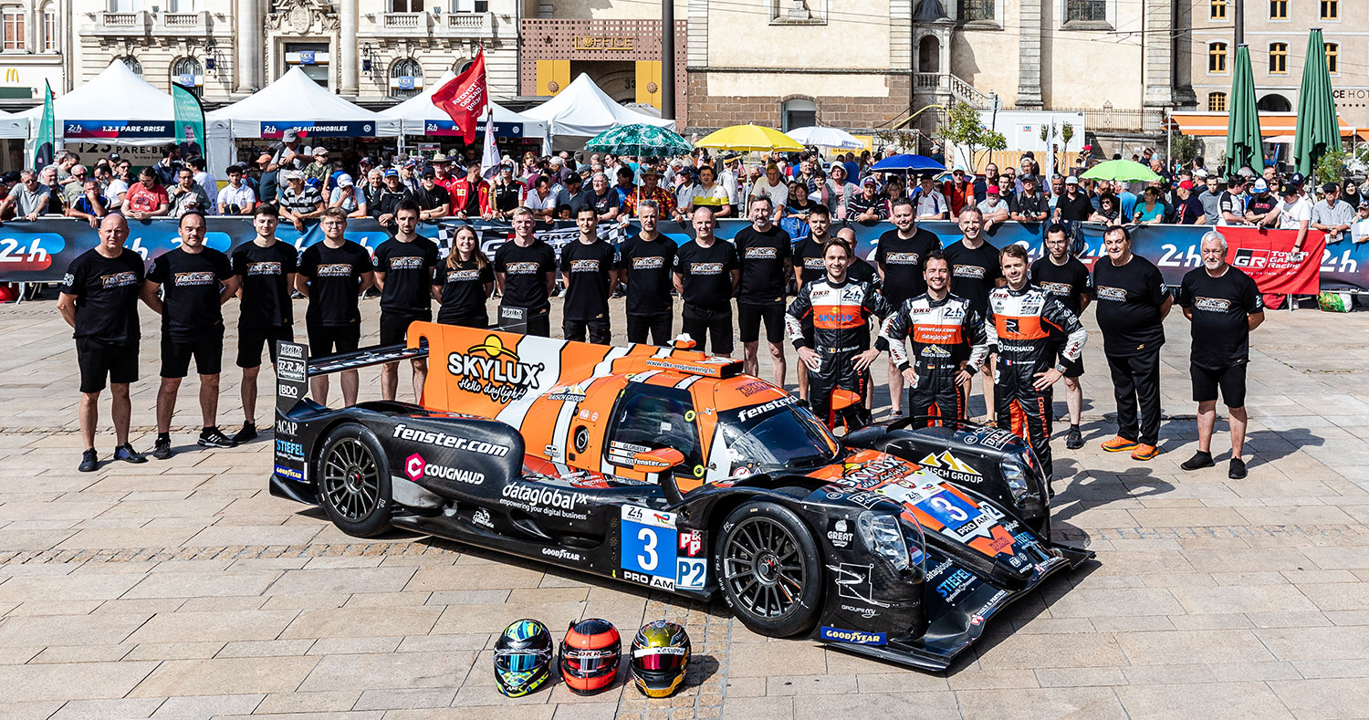 Laurents Hörr powered by dataglobal Teamvorstellung in Le Mans